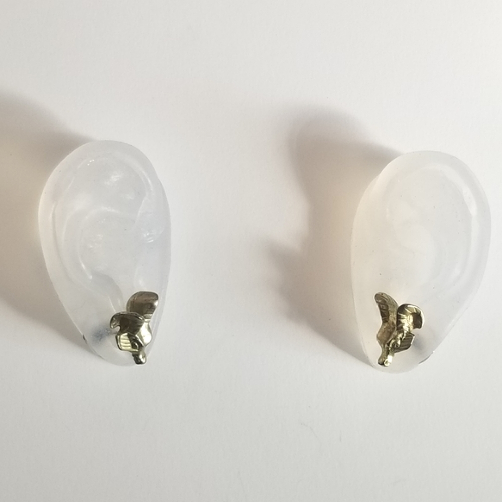 Dragon Head Earrings - image 3